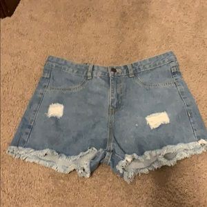 Jean shorts